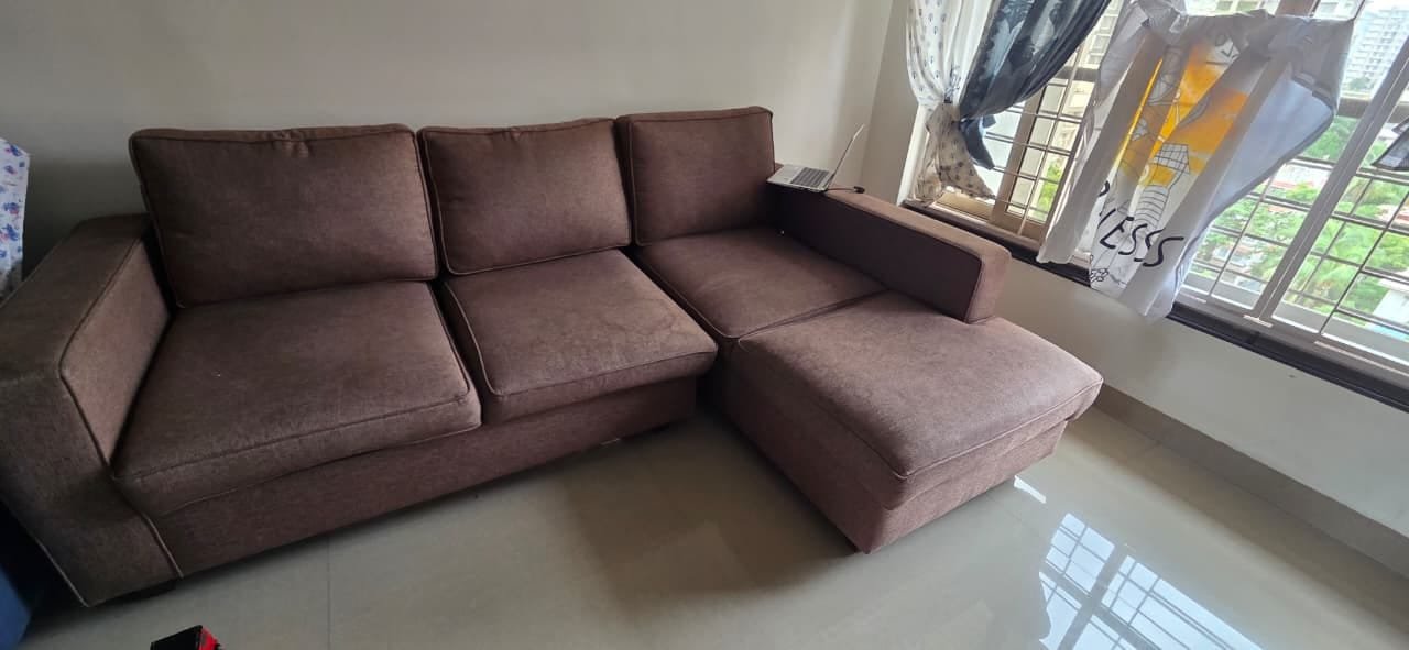 L Shape Sofa by Hycon India