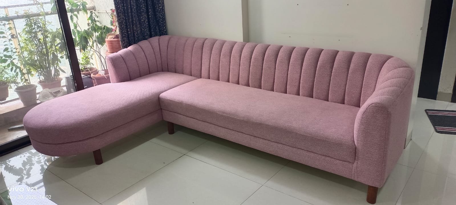 L Shape Sofa by Hycon India