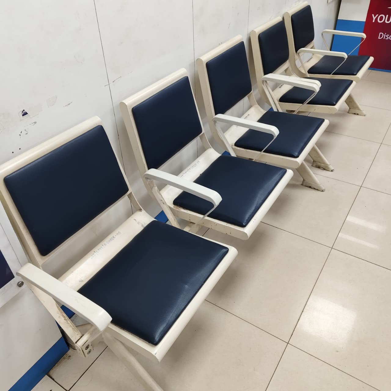 metal Waiting Chair / Airport Chair by Hycon India